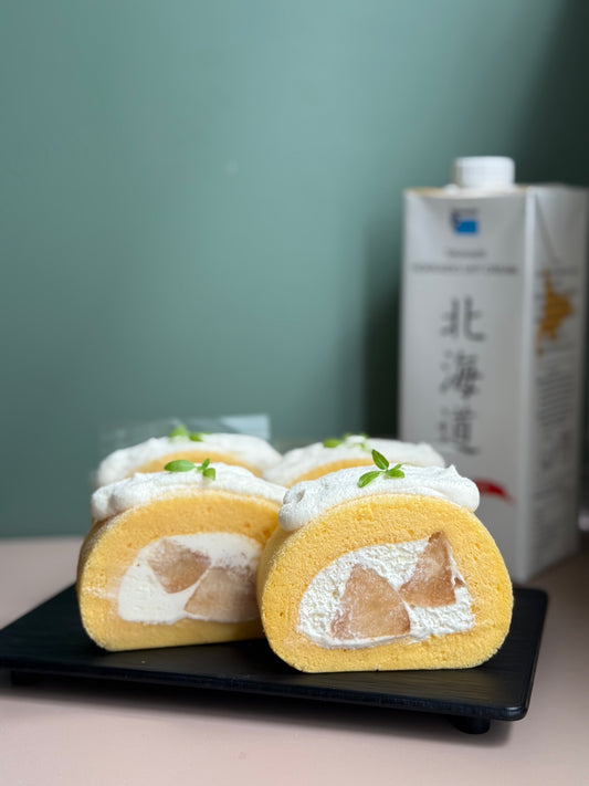 北海道生乳蜜桃卷
