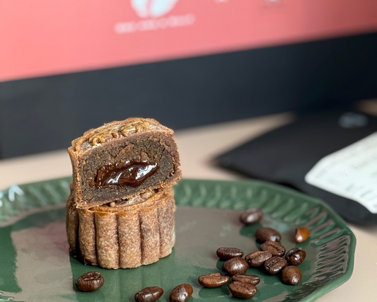 琉璃菓子 x oneandahalf coffee 聯乘流心咖啡月餅